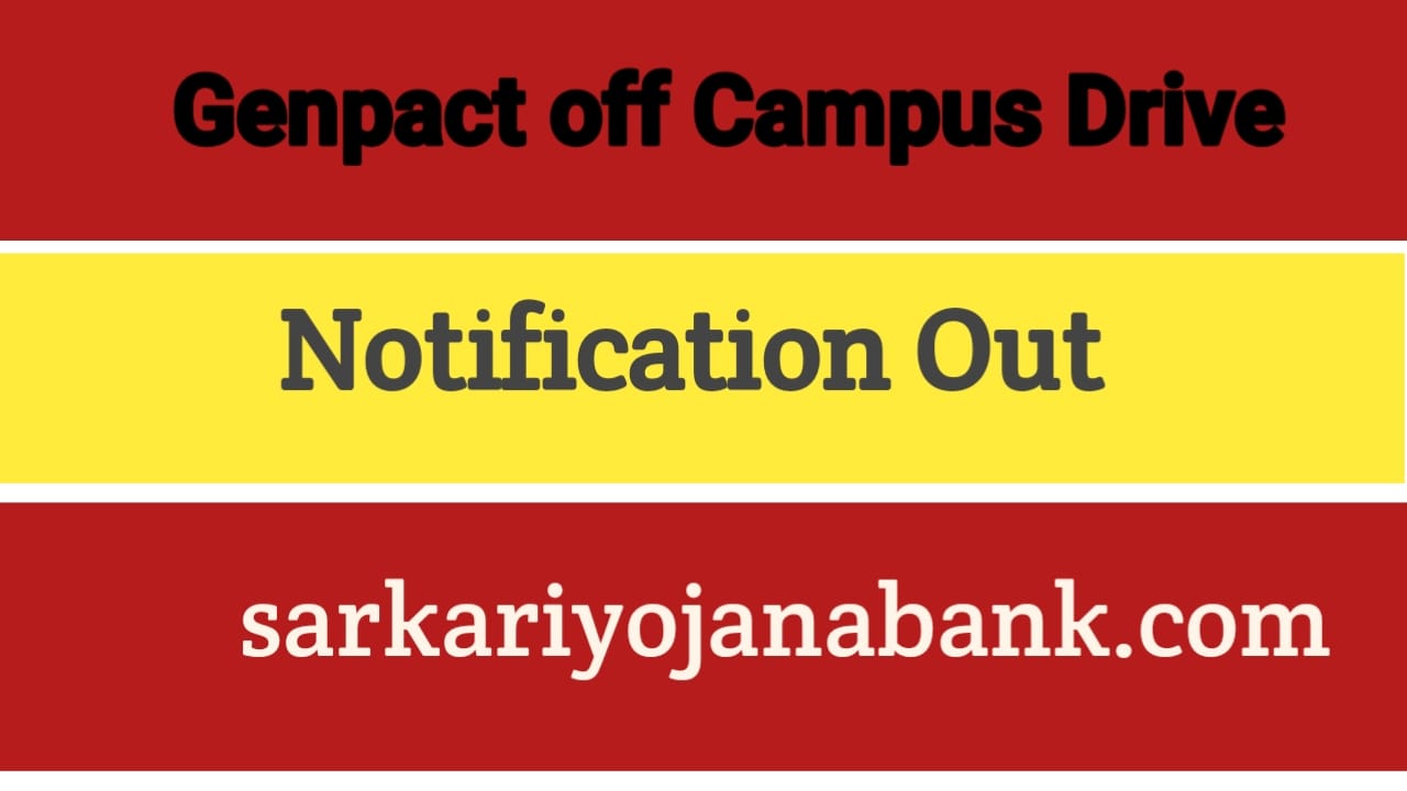 Genpact off campus Drive 2025 for Business analyst